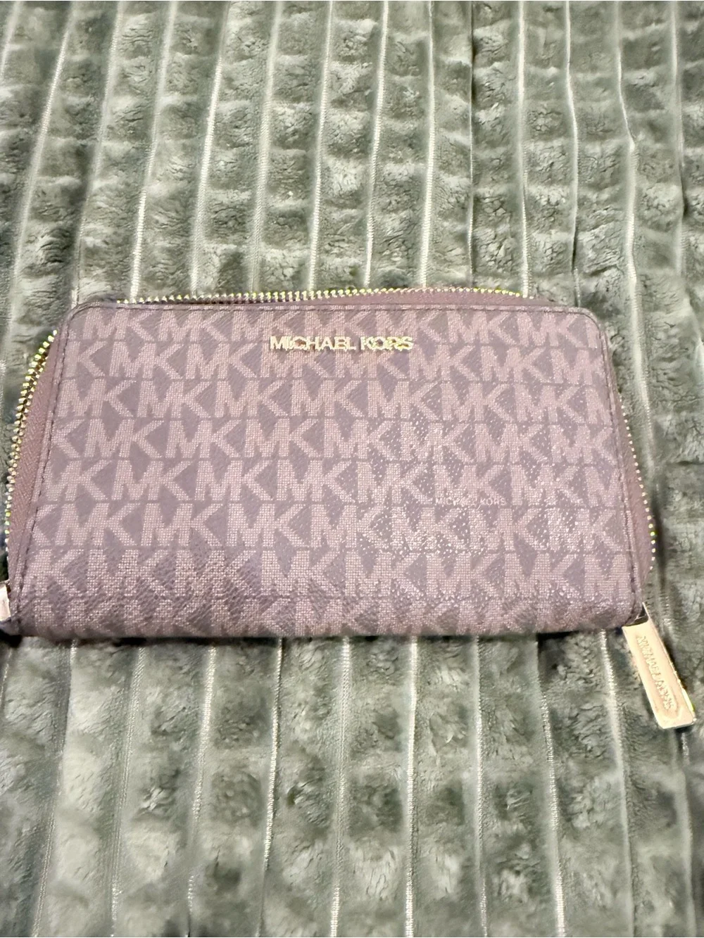 Michael Kors Brown and Tan Signature MK Tote